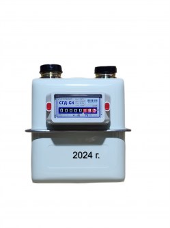Счетчик газа СГД-G4ТК с термокорректором (вход газа левый, 110мм, резьба 1 1/4") г. Орёл 2024 год выпуска Муром